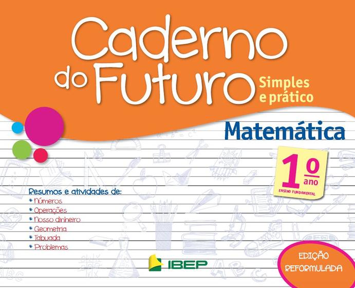 Imagem de Livro - Caderno do Futuro Matemática 1º ano