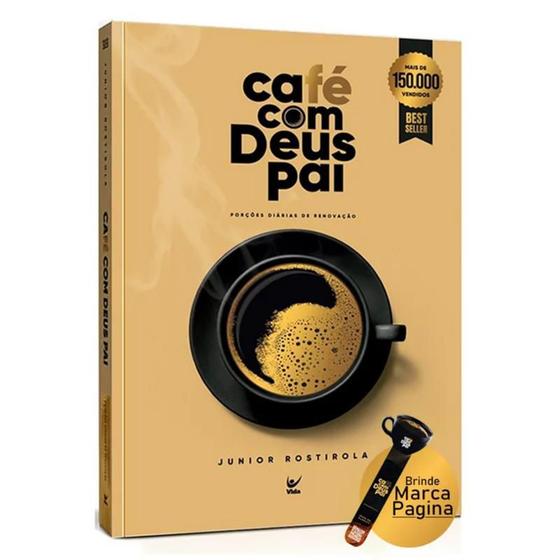 Livro Café Com Deus Pai 2023 Porções diárias de Renovação Junior ...