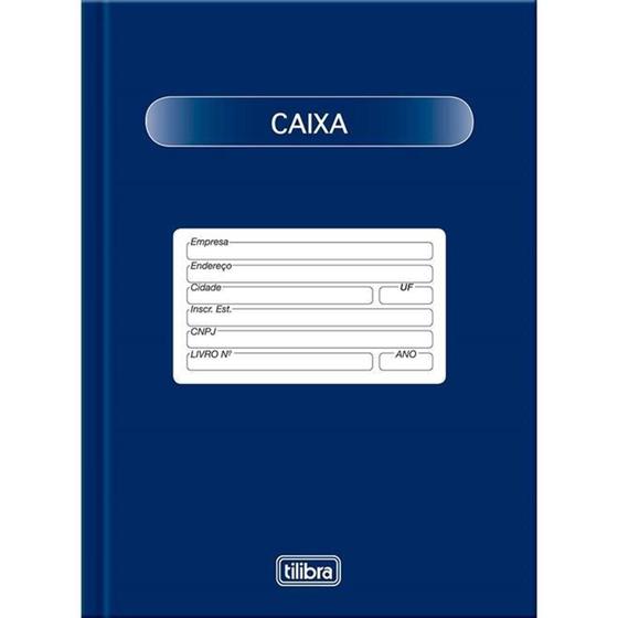 Imagem de Livro Caixa Capa Dura 218X319mm 100Fls Un - Tilibra