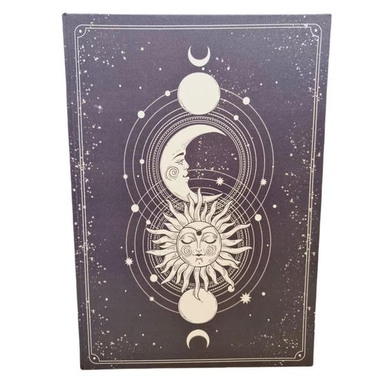 Imagem de Livro Caixa Decorativo Organizadora Em Mdf Astrology Grande