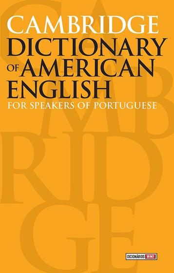 Imagem de Livro - Cambridge dictionary of American English