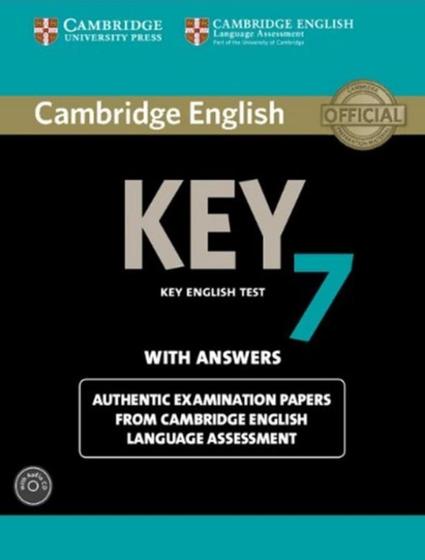 Imagem de Livro - Cambridge English Test 7 Sb With Answers And Audio Cd