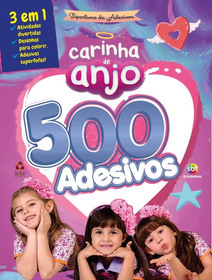 Imagem de Livro - Carinha de Anjo Superlivro de Adesivos