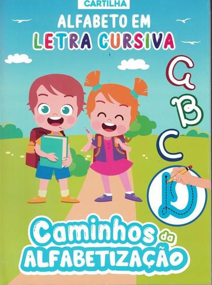Imagem de Livro Cartilha Alfabeto em Letra Cursiva