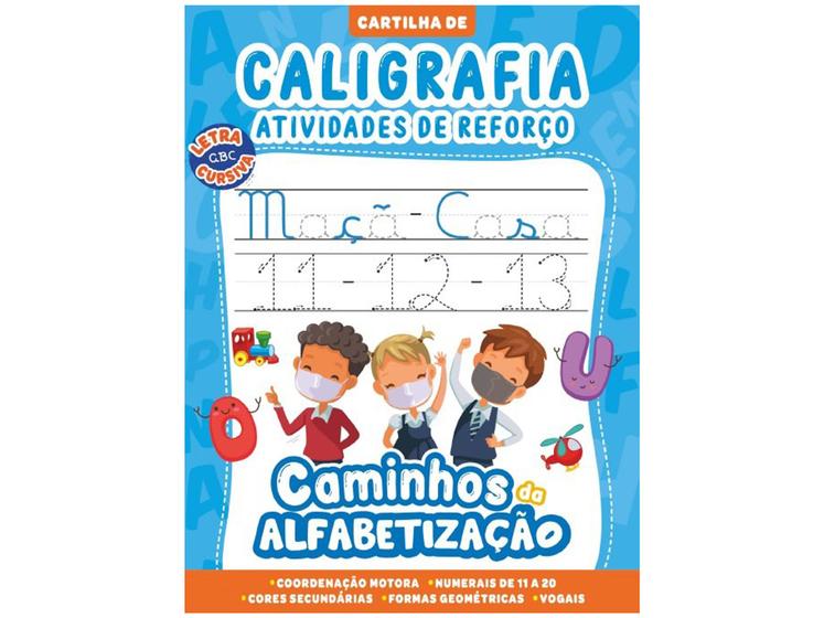 Imagem de Livro Cartilha Caminhos da Alfabetização Português Fundamental 1