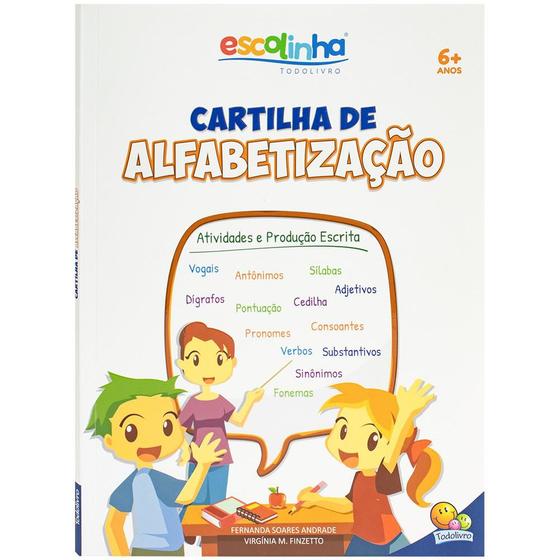 Imagem de Livro - Cartilha de Alfabetização (Escolinha Todolivro)