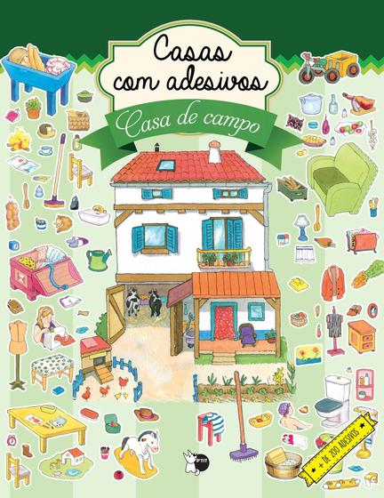 Imagem de Livro - Casas com Adesivos - Casa de Campo