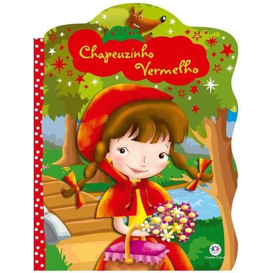 Imagem de Livro chapeuzinho vermelho contos classicos 16 paginas 28x21cm - MAGIC KIDS