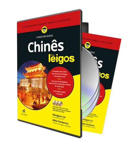 Imagem de Livro - Chinês Para Leigos — Curso em áudio