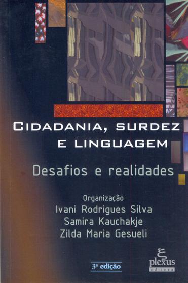 Imagem de Livro - Cidadania, surdez e linguagem