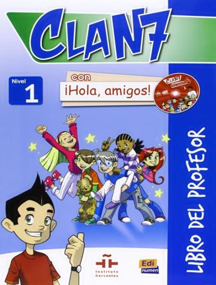 Imagem de Livro - Clan 7 con hola, amigos! 1 libro del profesor