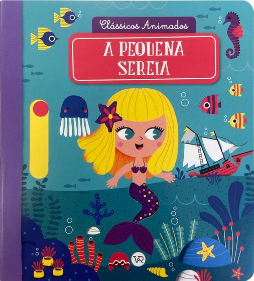 Imagem de Livro - Clássicos Animados: A pequena sereia (Nova Edição)