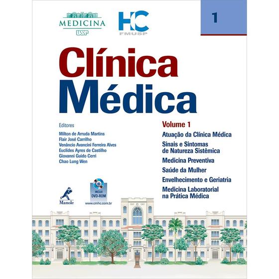 Imagem de Livro - Clínica médica