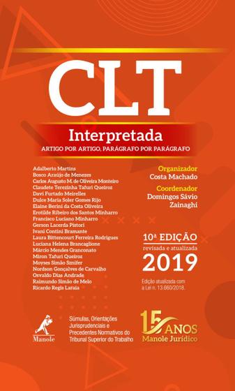 Imagem de Livro - CLT interpretada