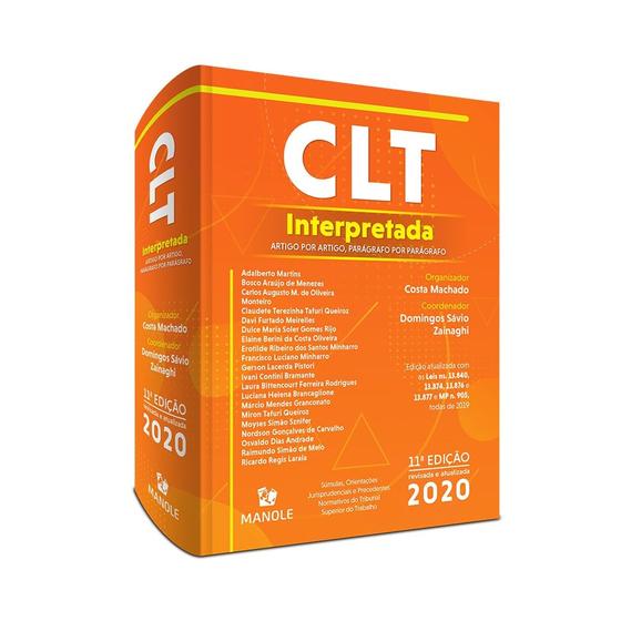 Imagem de Livro - CLT interpretada