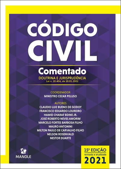 Imagem de Livro - Código civil comentado