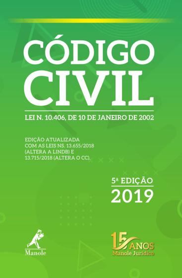 Imagem de Livro - Código civil