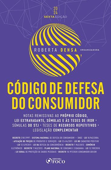 Imagem de Livro - Código de Defesa do Consumidor - 6ª ED - 2024