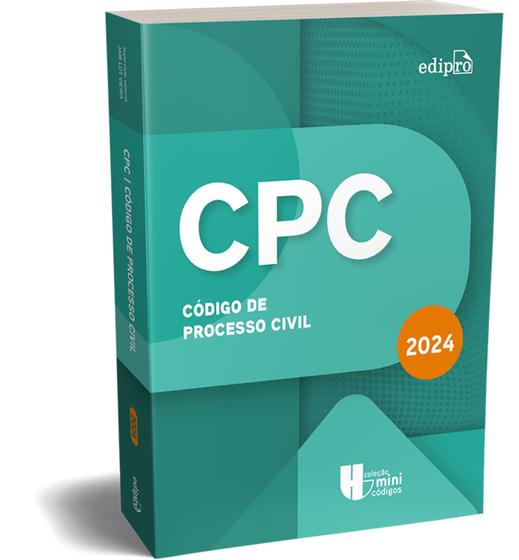 Imagem de Livro - CÓDIGO DE PROCESSO CIVIL 2024.