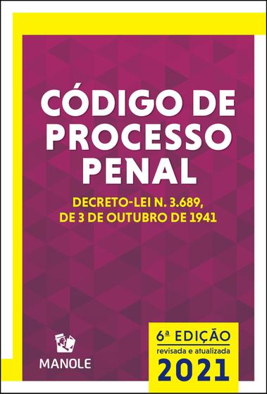 Imagem de Livro - Código de processo penal