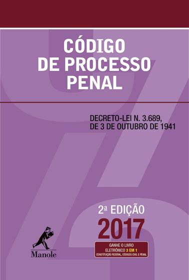 Imagem de Livro - Código de processo penal