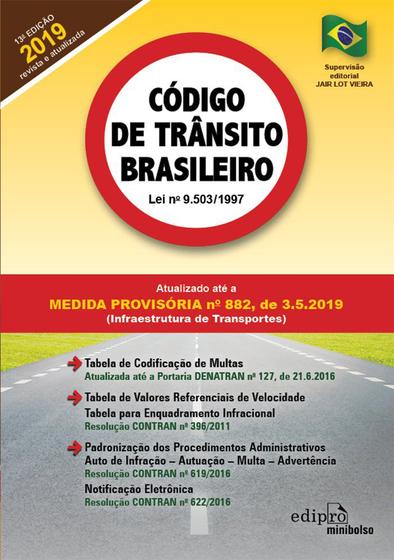 Imagem de Livro - Código de Trânsito Brasileiro - 2019