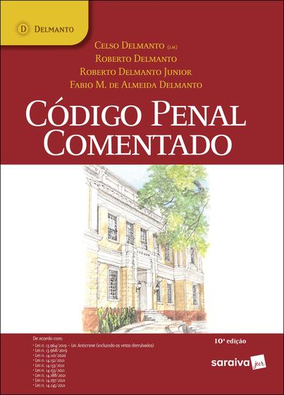 Imagem de Livro - Código Penal Comentado - 10ª Edição 2021