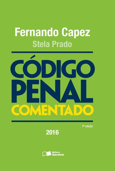 Imagem de Livro - Código penal comentado - 7ª edição de 2016