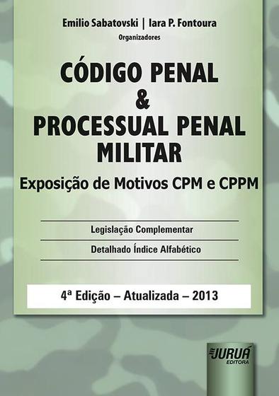 Imagem de Livro - Código Penal e Processual Penal Militar