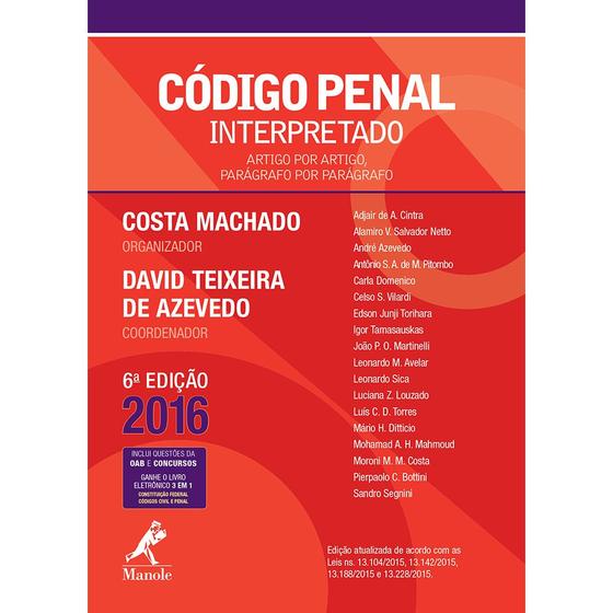 Imagem de Livro - Código penal interpretado