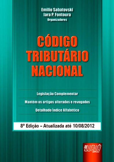 Imagem de Livro - Código Tributário Nacional