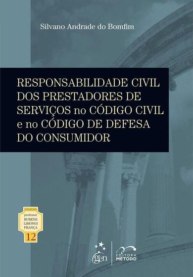 Imagem de Livro - Col. Prof.Rubens Limongi França-Resp.Civil dos Prestadores Serviços CC CDC Vol. 12 - 1ª Edição 2013