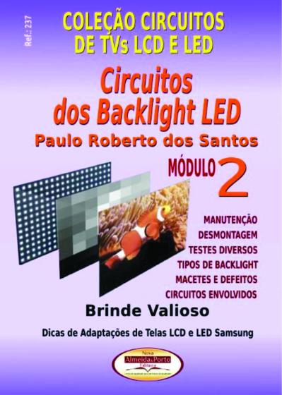 Imagem de Livro  Coleção Circuitos LCD. Circuitos dos Backlights em TVs LCD V.02   