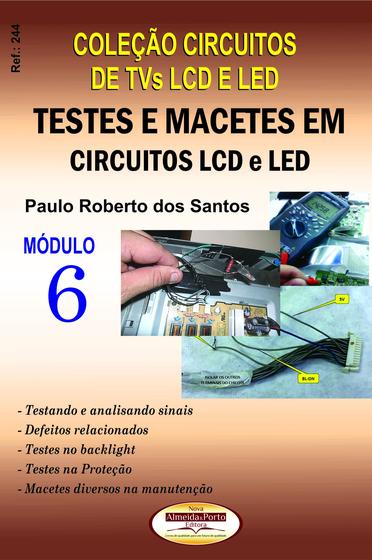 Imagem de Livro  Coleção Circuitos LCD. Testes e Macetes em Circuitos LCD e LED. V.06   