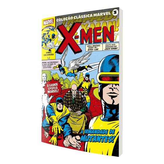 Imagem de Livro - Coleção Clássica Marvel Vol. 3 - X-Men Vol. 1