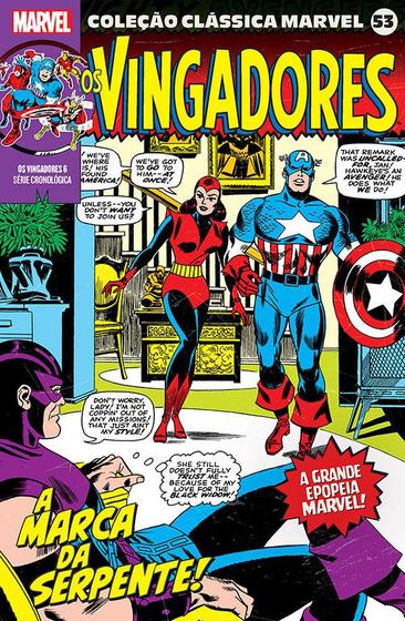Imagem de Livro - Coleção Clássica Marvel Vol. 53 - Vingadores 06