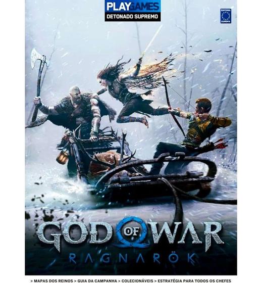 Imagem de Livro Coleção Detonado Supremo - God of War Ragnarok