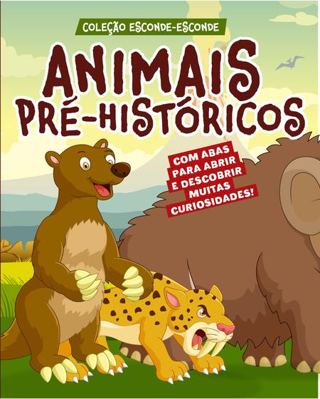 Imagem de Livro - Coleção Esconde-Esconde - Animais Pré-Históricos