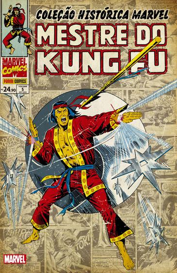 Imagem de Livro - Coleção Histórica Marvel: Mestre Do Kung Fu Vol. 5