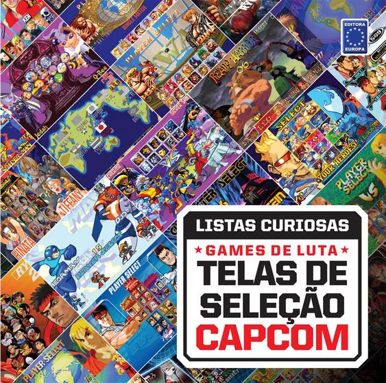 Imagem de Livro - Coleção Listas Curiosas - Games de Luta: Telas de Seleção Capcom