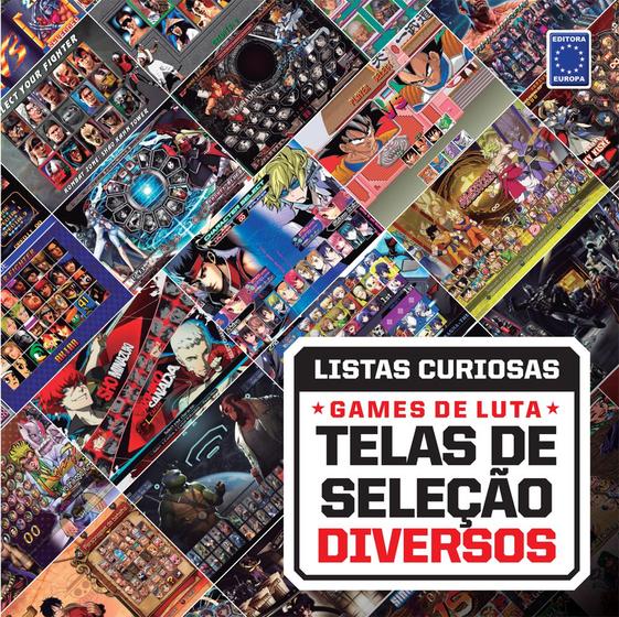 Imagem de Livro - Coleção Listas Curiosas - Games de Luta: Telas de Seleção Diversos