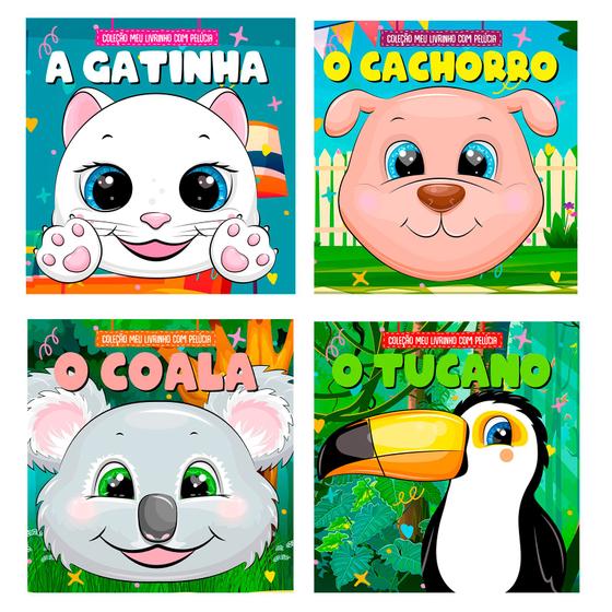 Imagem de Livro - Coleção Meu Livrinho com Pelúcia - Kit com 4 Livrinhos