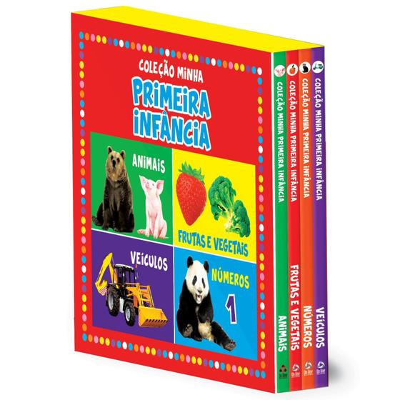 Imagem de Livro - Coleção Minha Primeira Infância - Box com 4 Livrinhos