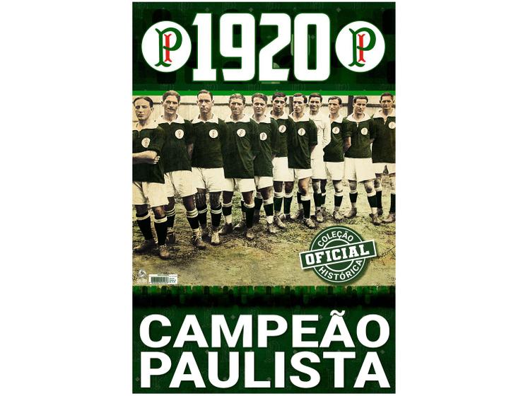 Imagem de Livro Coleção Oficial Histórica Palmeiras Edição 03 Campeão Paulista de 1920