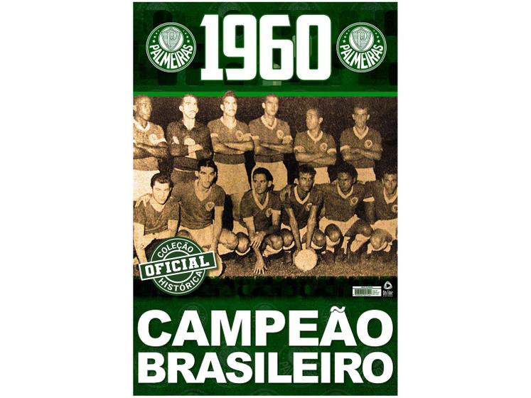 Imagem de Livro Coleção Oficial Histórica Palmeiras Edição 04 Campeão Brasileiro de 1960
