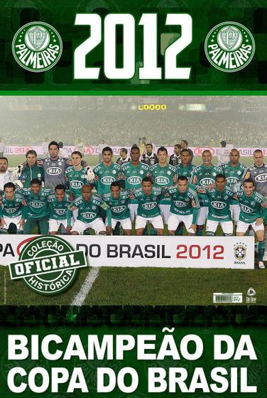 Imagem de Livro Coleção Oficial Histórica Palmeiras Edição 19 Pôster Copa do Brasil 2012