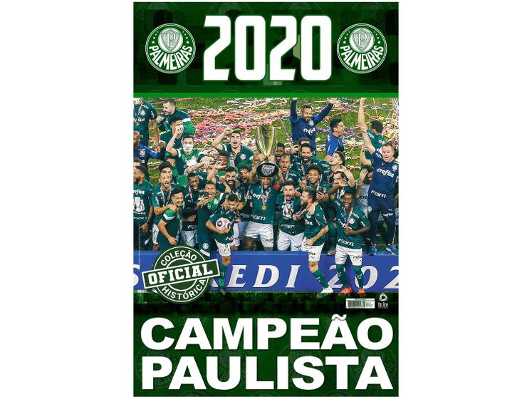 Imagem de Livro Coleção Oficial Histórica Palmeiras Edição 23 Pôster Paulista 2020