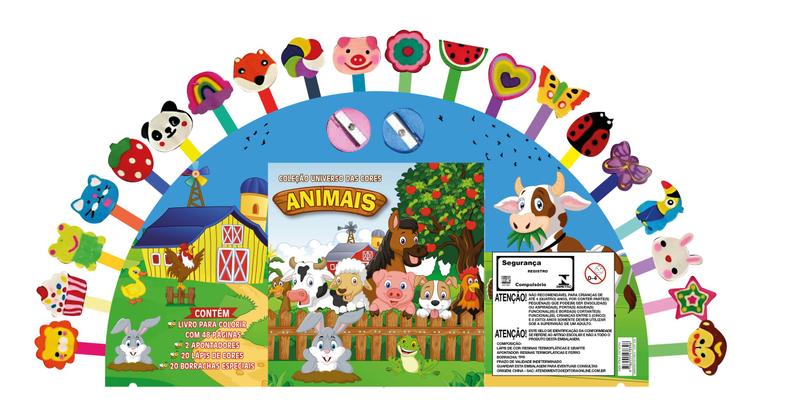 Imagem de Livro - Coleção Universo das Cores Animais da Fazenda