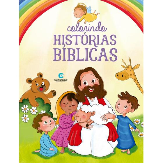 Imagem de Livro - COLORINDO HISTÓRIAS BÍBLICAS