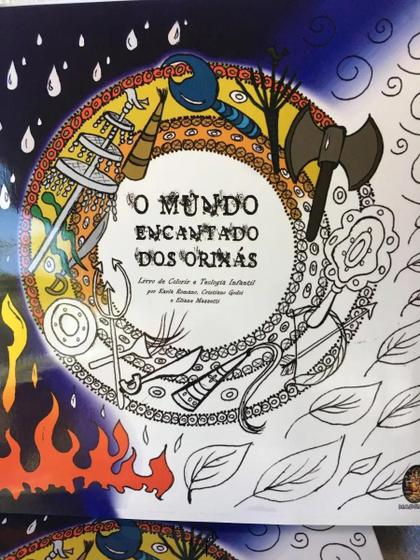 Imagem de Livro Colorir Aprender Orixás Adultos Ou Crianças Ed Madras